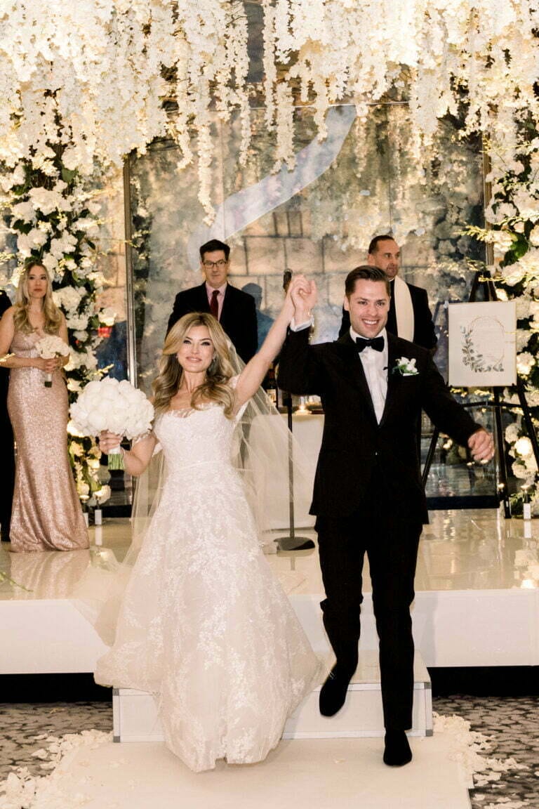 Jaclyn wearing Jamie gown