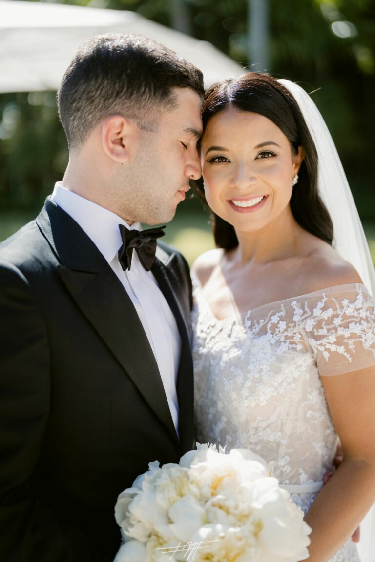 Amanda wearing Jess gown & matching topper