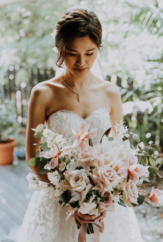 Charlene Wang wearing Audrey