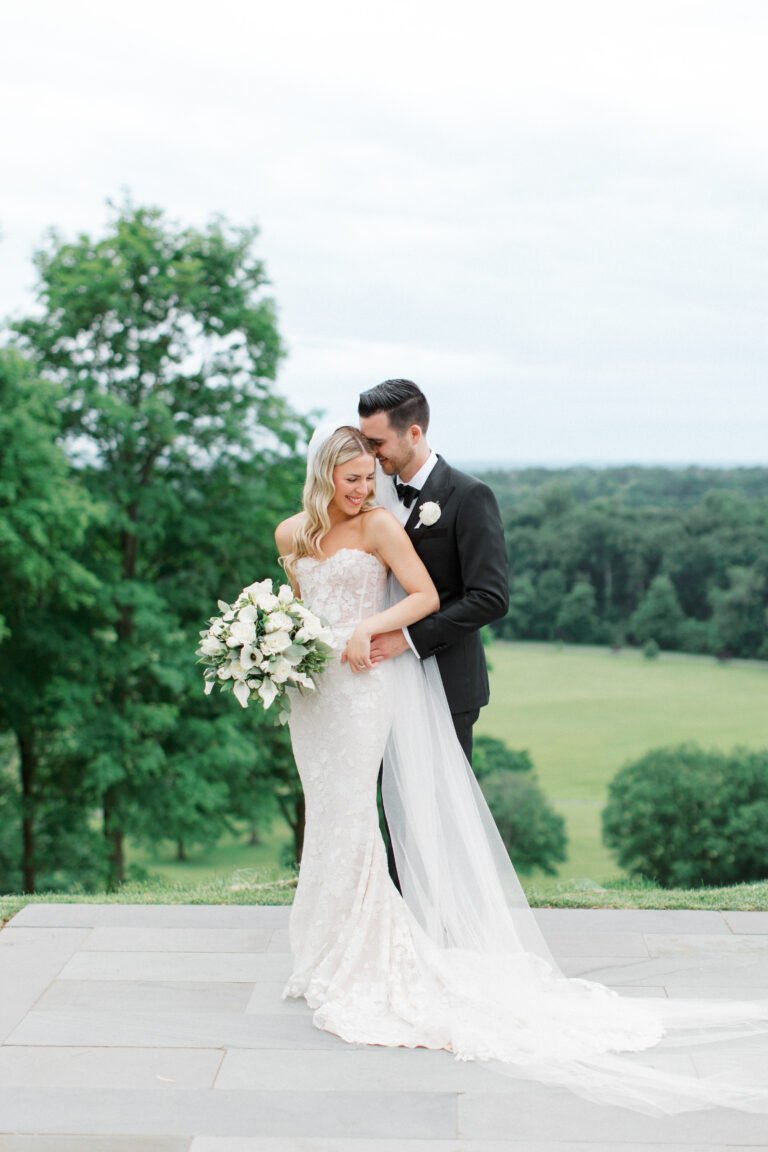Bari Machado wearing Katya gown