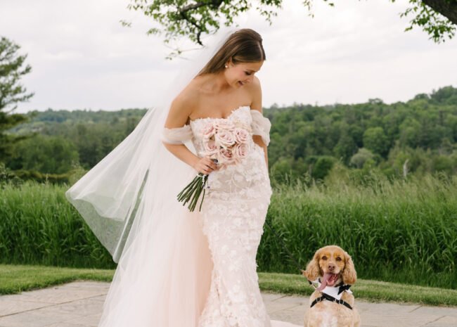 Chelsea Santoli wearing Lulu gown