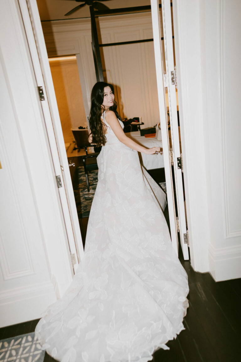 Niki Lim in Suma gown