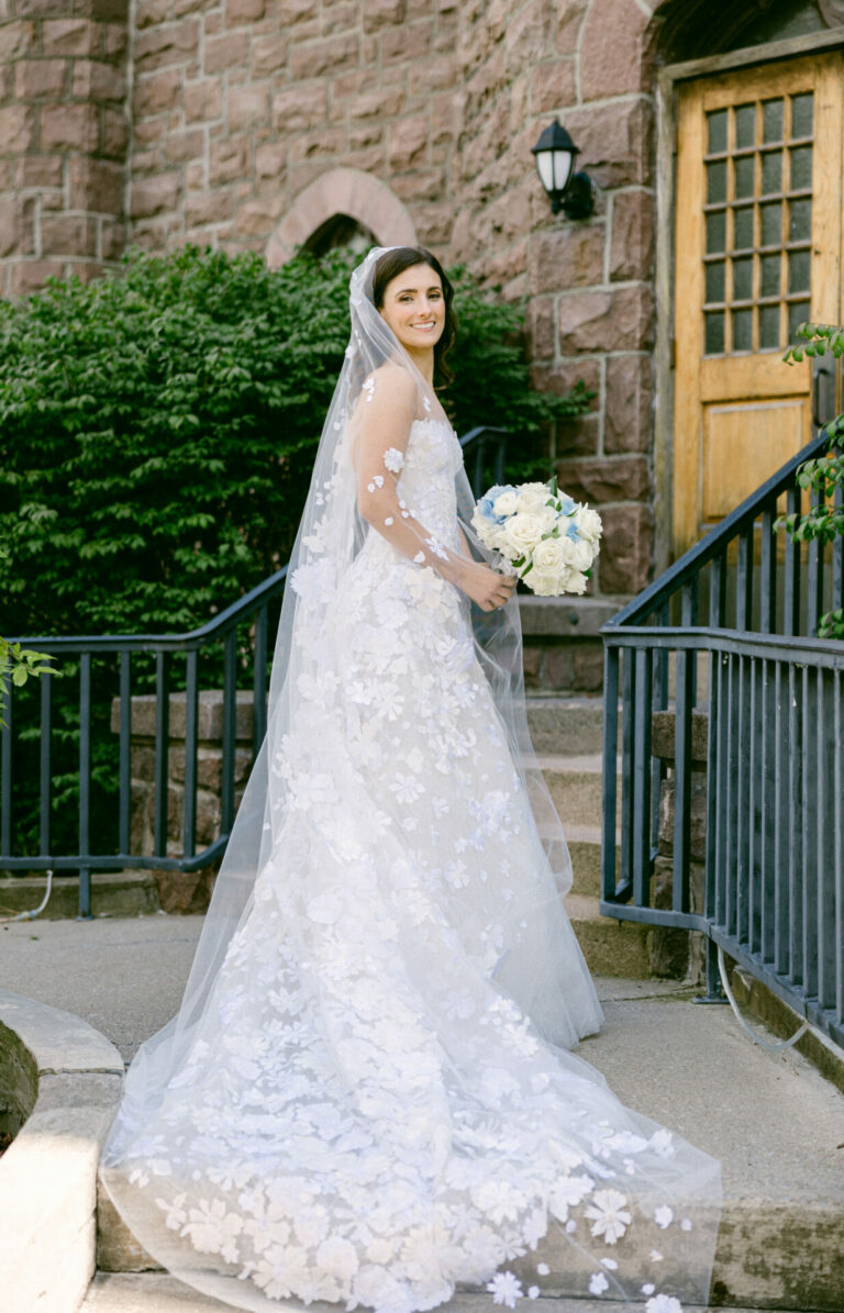 Alex Murphy in Nessia gown