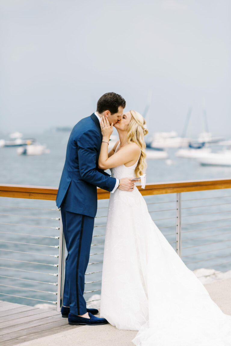 Nicole Fischer in Suma gown