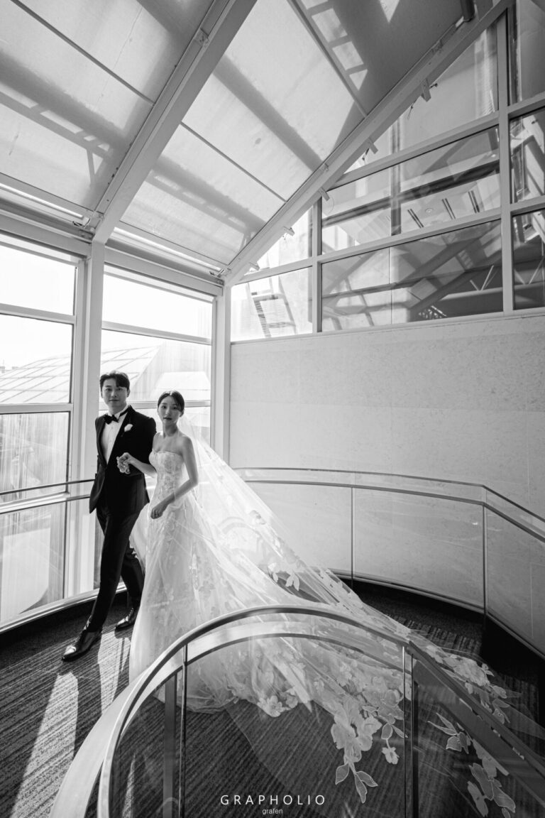 Beautiful Asian bride in Sunn gown